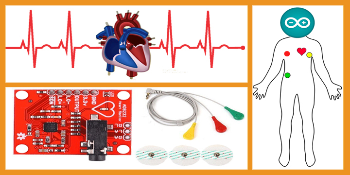 Low cost AD8232 based ECG & Heart monitoring system using Arduino