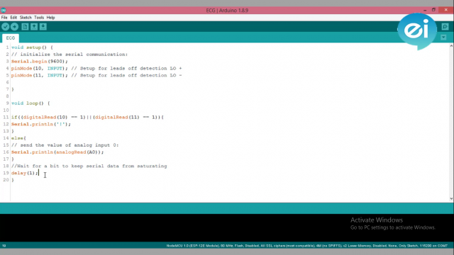 Uploading Sketch to arduino