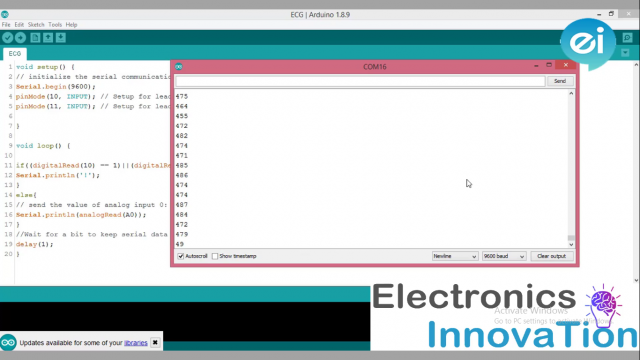 Uploading Sketch to arduino