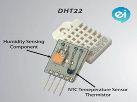 DHT11 or DHT22 working principle