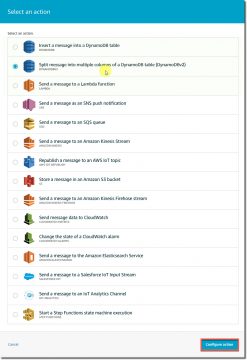 select-an-action-for amazon-dynamodb-v2