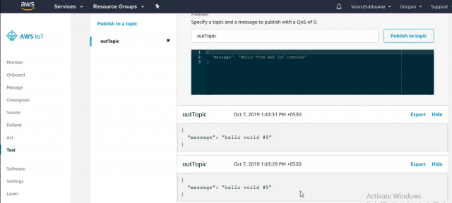 How to connect NodeMCU ESP8266 with AWS IoT Core using Arduino IDE & MQTT