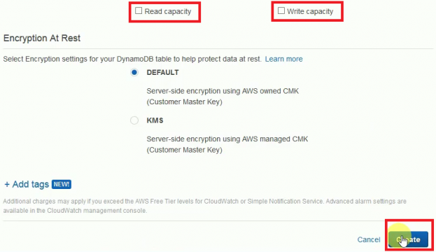 create-dynamodb-table