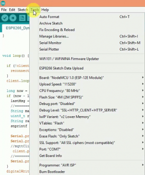 esp8266-board-configurations