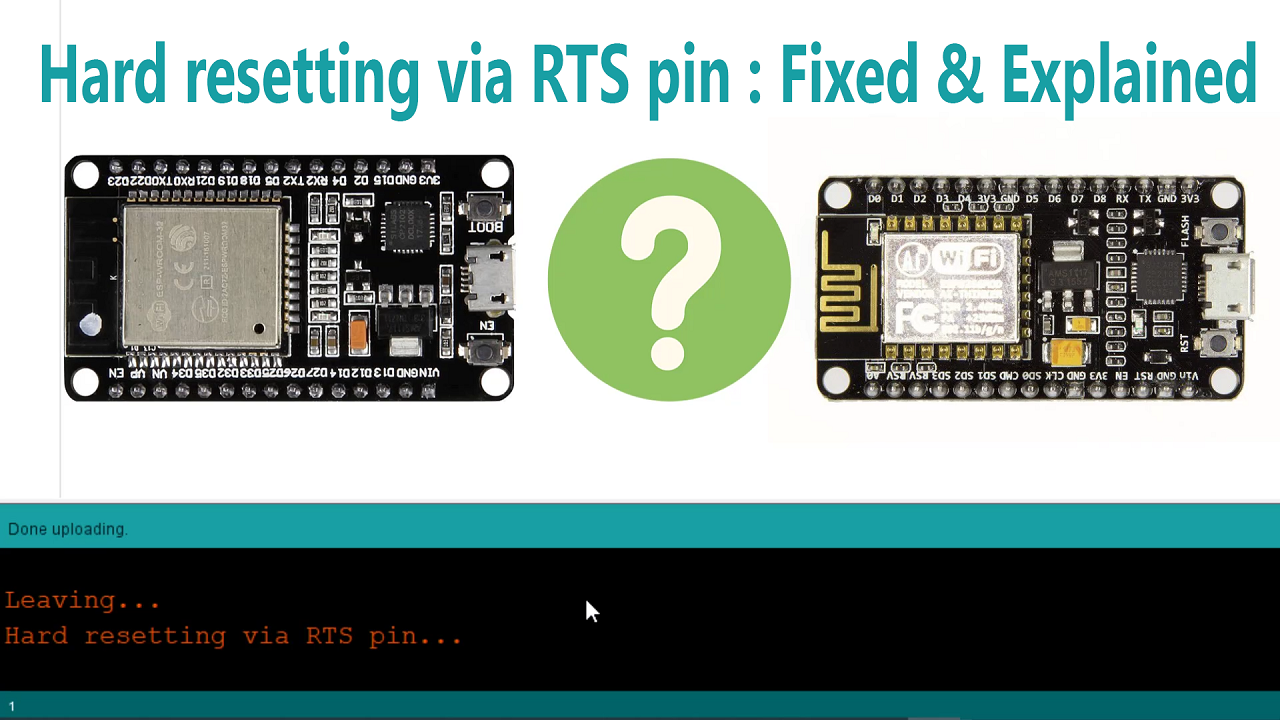 veer Emulatie Bedienen Hard resetting via RTS pin : Fixed & Explained - Electronics Innovation