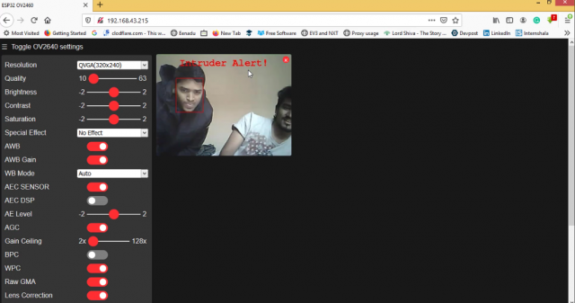 ESP32-cam-intruder