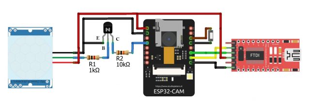 ESP32+PIR+Email