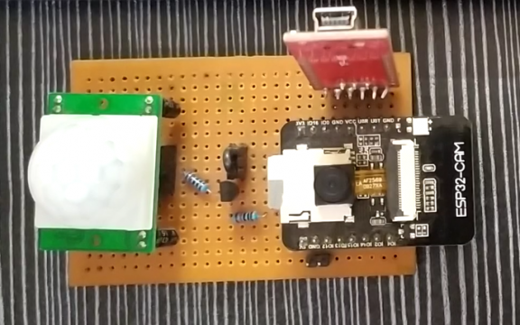 Vero Board with Components.