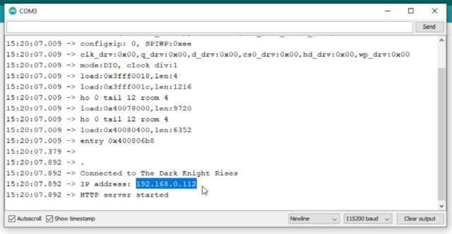 AsyncelegantOTA IP address