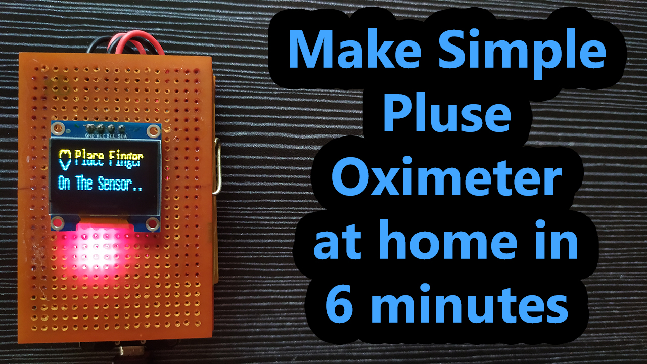 simple pulse oximeter