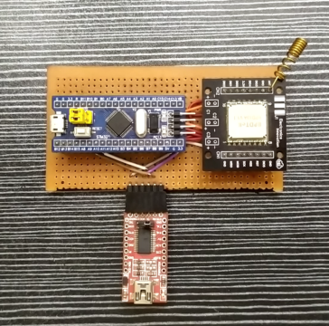 STM32+RFM95+FTDI